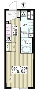 CENTENARIO市谷二十騎町【3階】の間取り