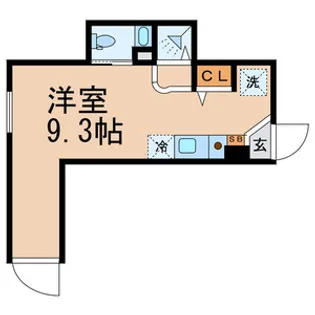 DEAR COURT 池袋【1階】の間取り