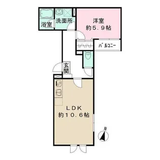 THE PARK MAISON中野3丁目【3階】の間取り