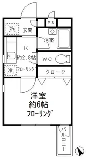 アーバンコート松庵【2階】の間取り