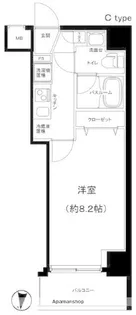 グランフォース東池袋【5階】の間取り