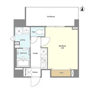 ラクラス中野富士見町【4階】の間取り