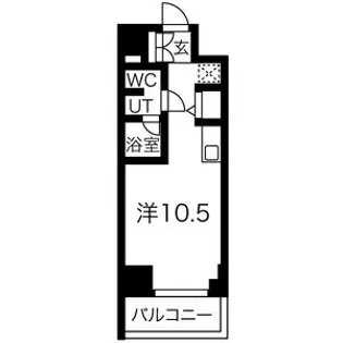 スパシエステージ池袋西【9階】の間取り