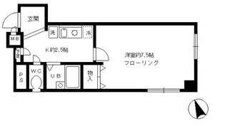 ファインクレスト南池袋【1階】の間取り