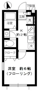 リオン【1階】の間取り