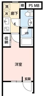 リーフコート【1階】の間取り