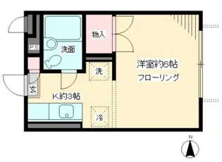 CORNEL HOUSE【1階】の間取り