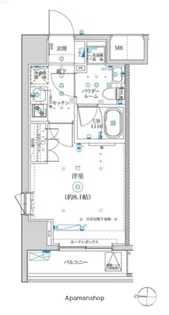 イアース練馬【2階】の間取り