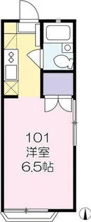 ジュネスK2【1階】の間取り