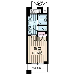 リリエンベルグ弐番館【4階】の間取り