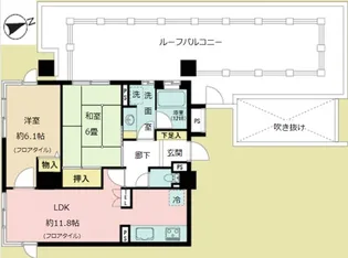 サンクレスト石神井公園【5階】の間取り