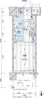 メインステージパーク大山【605号室号室】の間取り