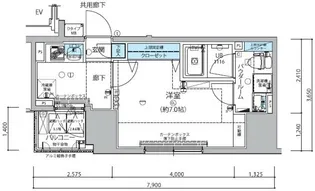 メインステージ信濃町【5階】の間取り