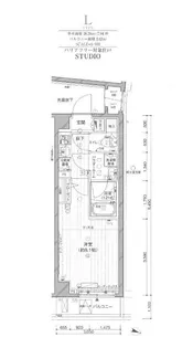 メインステージ板橋志村Ⅱ【406号室号室】の間取り