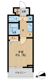 HF早稲田レジデンス【11階】の間取り