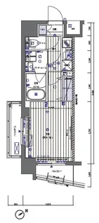 メインステージ板橋本町【201号室号室】の間取り