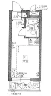 東長崎センチュリー21【207号室】の間取り