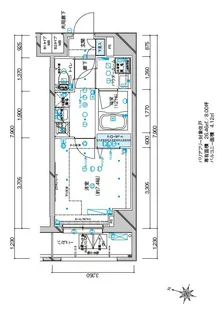 メインステージ板橋本町駅前Ⅱ【304号室号室】の間取り