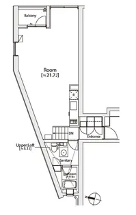 カスタリア渋谷櫻丘【4階】の間取り