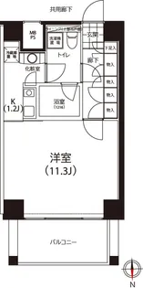 クイズ恵比寿【4階】の間取り