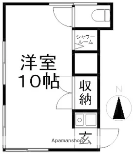 パンセC棟【101号室】の間取り