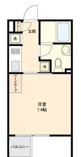GRAN PASEO新宿【2階】の間取り