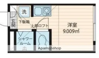 フィリップ東中野【2階】の間取り