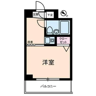 ホンマチドリームユーハイム【3階】の間取り