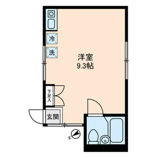 AMMS OKAMURA【1階】の間取り