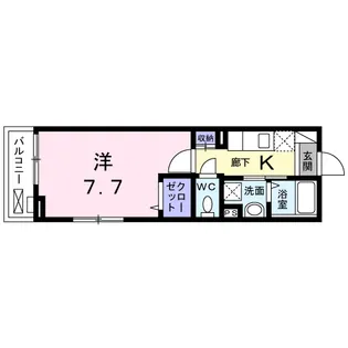 FOREST成増【1階】の間取り