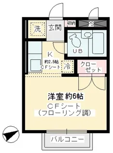 チェリーヴィレッヂ【1階】の間取り
