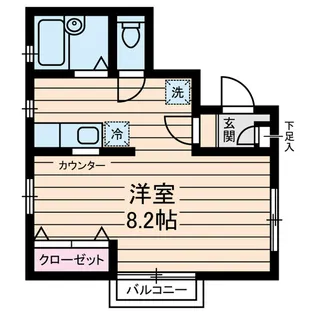ちきゅうハウス【2階】の間取り