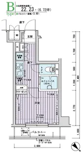 メインステージ代々木公園【4階】の間取り