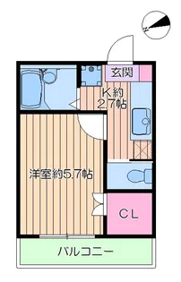 URBAN NEST【3階】の間取り
