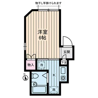チェルシーハウス【2階】の間取り