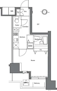 RASIS 大山山手通り【13階】の間取り