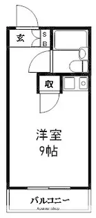 メルツ若宮【2階】の間取り