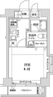 ザグランデレガーロ【6階】の間取り