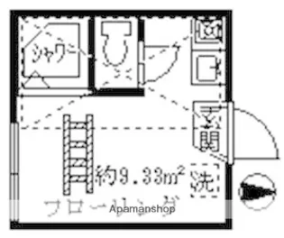 フェリススマート【2階】の間取り