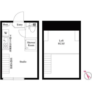 フリングホルニ【2階】の間取り