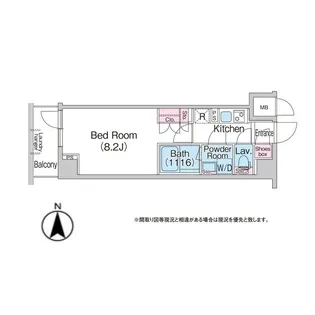 コンフォリア成増【6階】の間取り