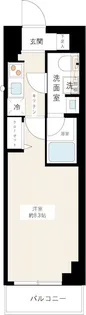 パティーナ東武練馬【210号室号室】の間取り