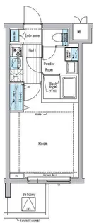 マキシヴ中野【310号室】の間取り