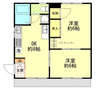 パークユー桜台【101号室】の間取り