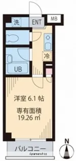 モンターリーブル美幸II【2階】の間取り