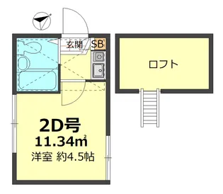 テラス・アルテ・ノイエ【2階】の間取り