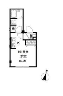 アネシスティリオ大塚【1階】の間取り