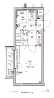 リアレスト東高円寺【4階】の間取り