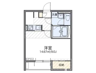 レオネクストカーサ フローラ【2階】の間取り