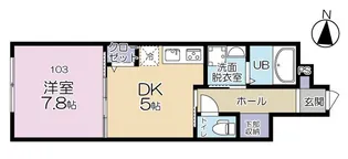 GREEN TIES 石神井台【1階】の間取り